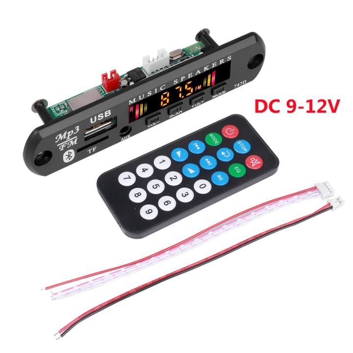 Kebidu%20DIY%20Bluetooth%20MP3%20Decoder%20Board%20Module%205V%2012V%20USB%20TF%20FM%20Radio%20Module%20Wireless%20MP3%20Player%20with%20Recording%20Function%20Car%20Kit%20-%20Image%207