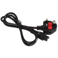 Laptop Charger Power Cable 3 Pin Fuses 1.5m 1.8m Adapter Power Supply Cord Notebook Computer. 