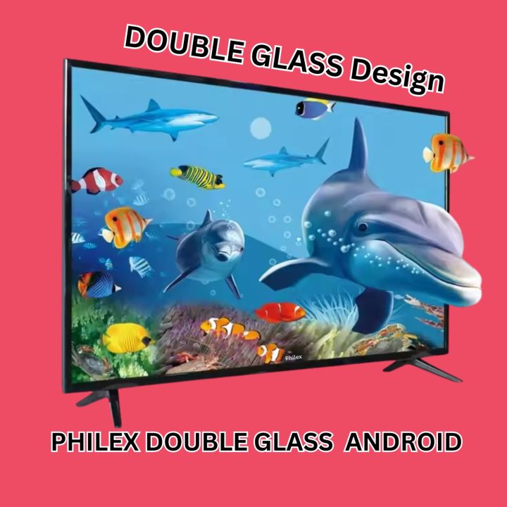 Philex%2043%20Inch%20Voice%20Control%20Double%20Glass%20%202/26%20GB%204K%20Supported%20Smart%20Android%20LED%20TV%20FHD%20-%20Image%203