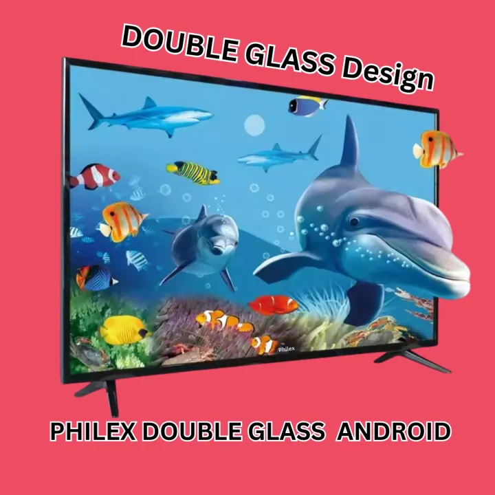 Philex%2043%20Inch%20Voice%20Control%20Double%20Glass%20%202/26%20GB%204K%20Supported%20Smart%20Android%20LED%20TV%20FHD%20-%20Image%203