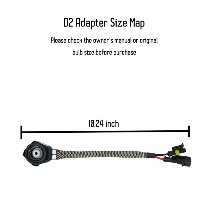 2X%20D2S/D4S%20HID%20Xenon%20Bulb%20Adapters%20Wire%20Harness%20Connector%20Cable%20Socket%20-%20Image%202
