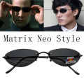 2021 Fashion Cool The Matrix Neo Style Polarized Sunglasses Ultralight Rimless Men Driving Brand Design Sun Glasses Ocul.