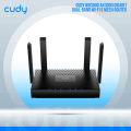 Cudy WR3000 AX3000 Gigabit Dual-Band Wi-Fi 6 Mesh Router - Black. 