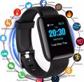 New IP68 Waterproof 116 Plus Smart band Sport Bracelet Fitness Tracker Watch Heart Rate Blood Pressure Smartband Monitor Health For Android and IOS..