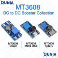 MT3608 DC to DC Micro USB Step Up Boost Adjustable Voltage Power Supply Converter Module. 
