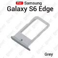 For Samsung Galaxy S6 Edge Sim Tray Micro SD Card Slot with Sim Ejector Pin Replacement Parts.