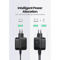 UGREEN CD216 66W PD USB Type-C EU Wall Charger Adapter For MacBook Laptops iPad iPhone 14 13 12 Galaxy S23 S22 S21 Steam Desk ETC.