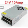 SMPS Power Supply 24Volt 10Amp 240Watt-(Quality Product). 