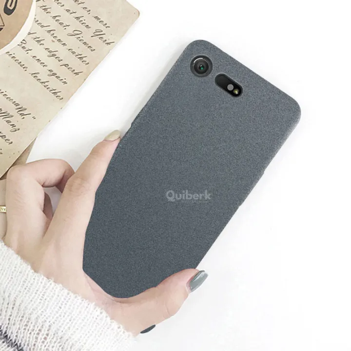 Quiberk%20for%20Sony%20Xperia%20XZ%20Premium%20Shockproof%20Anti-Slip%20Soft%20TPU%20Sandstone%20Matte%20Back%20Case%20Cover%20-%20Image%203
