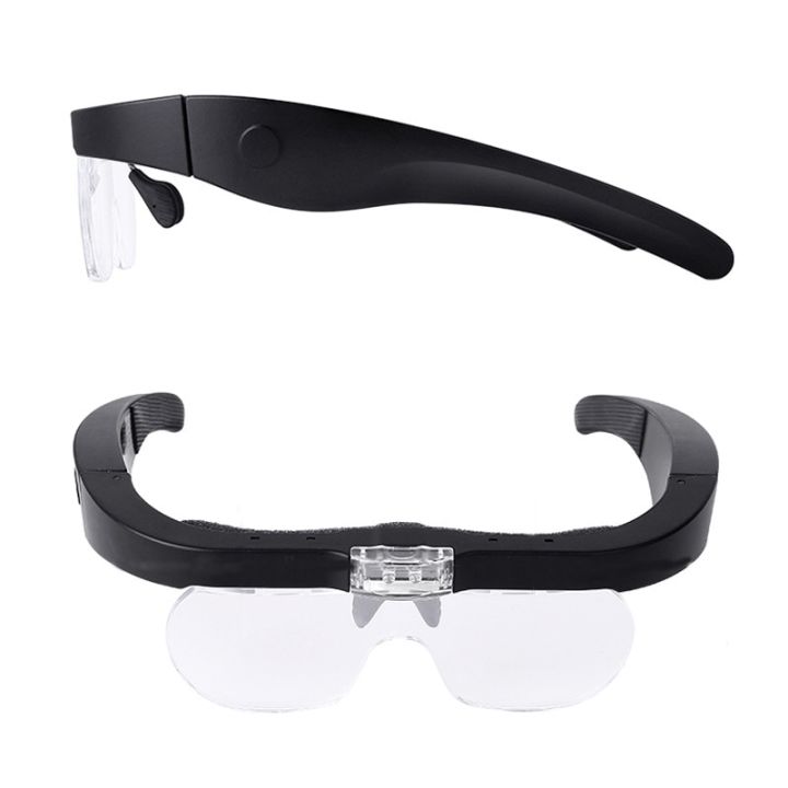 1.5X%202.5X%203.5X%205X%20Glasses%20Magnifier%20With%20USB%20Charging,%20Head%20Mounted%20Magnifying%20Glass%20For%20Reading%20Maintenance%20Beauty%20Embroidery%20-%20Image%205