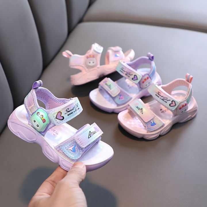 Korean%20Style%20Girls'%20Summer%20Sandals%20Soft%20Bottom%20Little%20Kids'%20Princess%20Shoes%20Beach%20Shoes%20Girls'%20Shoes%20Little%20Girl's%20Shoes%2052-3-4%20-%20Image%205