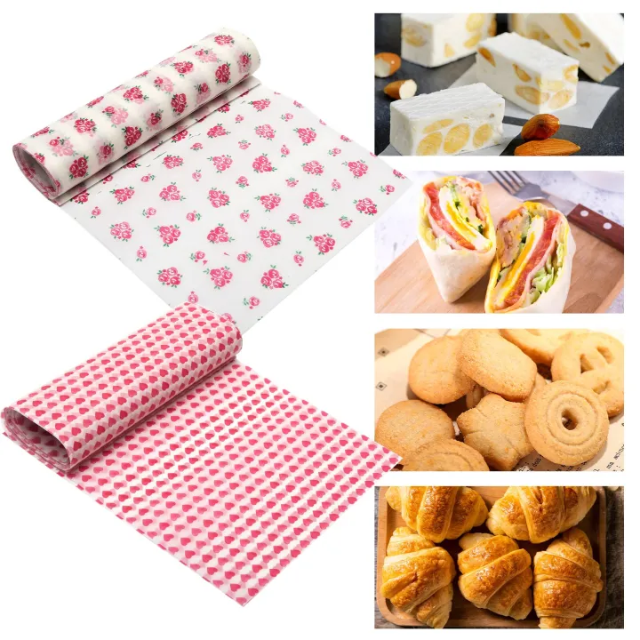 Bread%20Sandwich%20Oil%20Proof%20Wrapping%20Paper%20Waterproof%20Burger%20Fries%20Food%20Wrapping%20Kitchen%20Baking%20Accessories%20Cake%20Anti-stick%20Paper%20-%20Image%204