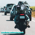 16 Inches Led Motorcycle Backpack With Programmable Full Screen Waterproof Riding Backpack For Men.
