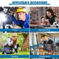 1Pair Level 5 HPPE Cut Arm Sleeve,Cut Resistant Thumb Protector Sleeves,Resistant Anti-Puncture Work Protection Arm Sleeve. 