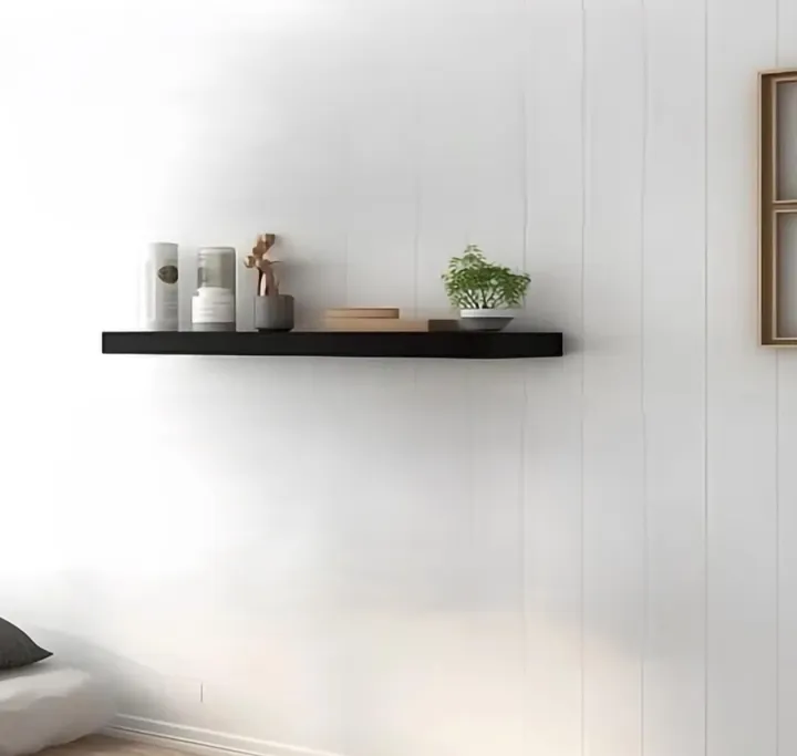 Black/White%20Floating%20Shelf%20Set%20of%201/2/3,Wall%20Hanging%20Shelf,Home%20Decoration%20Shelf,Storage%20Shelves%20Display%20Racks%20Home%20Decor%20Wall%20shelve%20for%20Living%20Room,%20Office%20Shelves,%20Book%20Shelf%20Size:19x6%20inch%20-%20Image%2010