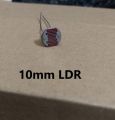 3Pcs- Large LDR 10mm Diameter Photoresistor Photo Cell LDR Sensor Light Dependent Resistor LDR Sensor Switch For Night Light Street Light Automatic Headlight Dimmer Control Photo Light Sensitive Resistor 2 Pin Leads LDR 10mm.