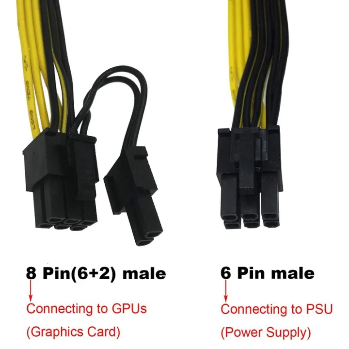 PCIE%206%20Pin%20Male%20to%208%20Pin%20(6+2)%20Male%20PCIe%20Adapter%20Power%20Cable%20(2%20Pack)%20-%20Image%203