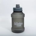 new 1800ml portable water cup straw bucket with novel shape ton bucket frosted space Cup large capacity color cup.