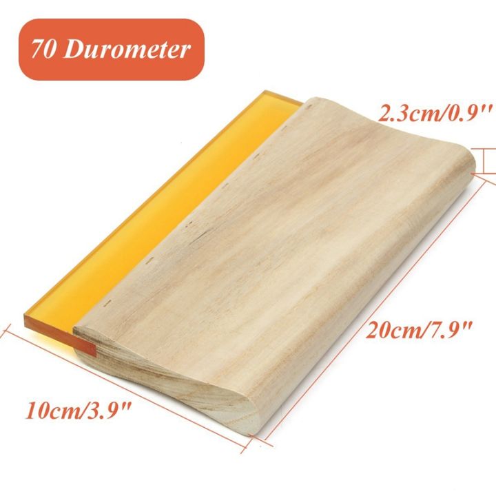 2pcs%208%20Inch%20Silk%20Screen%20Printing%20Press%20Squeegee%20Single%2070%20Durometer%20Ink%20Scraper%20Tools%20-%20Image%207