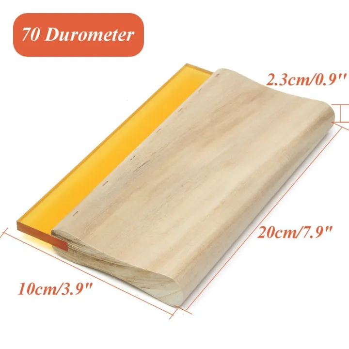 2pcs%208%20Inch%20Silk%20Screen%20Printing%20Press%20Squeegee%20Single%2070%20Durometer%20Ink%20Scraper%20Tools%20-%20Image%207