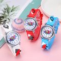 Black Car Cartoon Kids Watches Soft Silicone Band Digital Quartz Children Watch For Boys Girls Gift Baby Clock Relogio Infantil. 