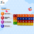 Play and Learn Educational Alpha Blocks For Kids - 50/60 Pcs.