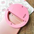 LED Ring Light Selfie Night Flasher For IPhone 7/ Samsung/ Xiaomi Smart Phone. 