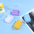 Miniature PlasticTravel Suitcase Luggage Box Doll Accessories Furniture Kids Toy.