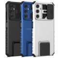 For Samsung Galaxy A05s Phone Case Hard Sliding Lens Protect Kickstand Back Cover.