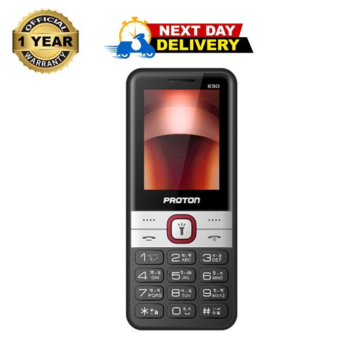 Proton Feature Phone E30 Multicolor - 751043 with Free Delivery