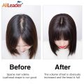 Synthetic 10'' Mini Wig Invisible Seamless False Bangs Hairpieces Natural Hair Bangs Overhead Clip In Wiglets Cover Gray Hair.