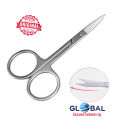 Scissors Stainless Steel mini For beard Surgical. 4.5inch.