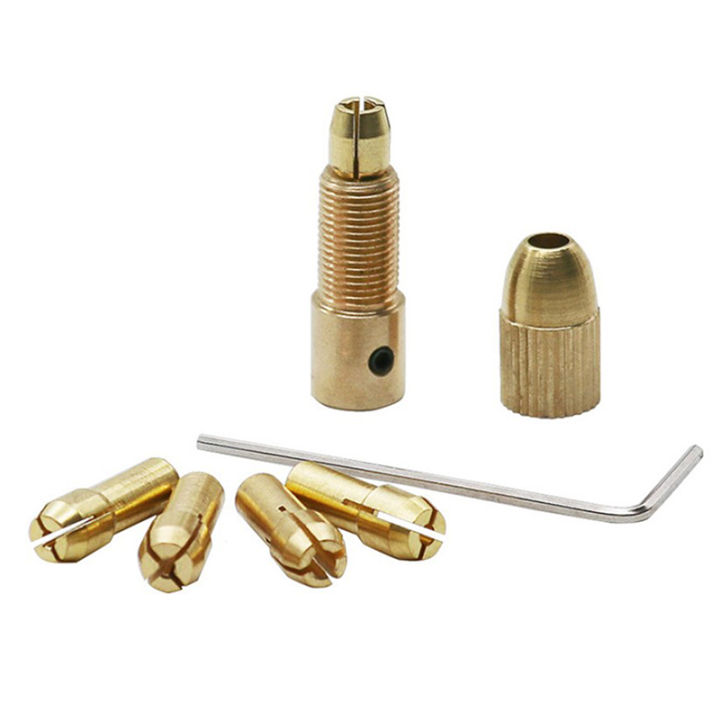 7pcs%202.35/3.17mm%20Brass%20Collet%20Mini%20Drill%20Chucks%20For%20Electric%20Motor%20Shaft%20Drill%20Encounter%20-%20Image%205