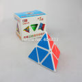 【WSJJ Store】Shengshou 2x2 pyraminx Black/white 2x2 cube Magico Educational Toy Gift Idea. 
