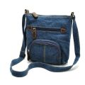 Crossbody Bags for Men Casual Denim Bags Fashion Female Shoulder Bag Pack Travel Zipper Handbag Tote Ladies Men Messenger Bag.