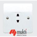 MK Made in UK LOGIC PLUS 2 Pin 10A Socket without Switch Two 2Pin. 