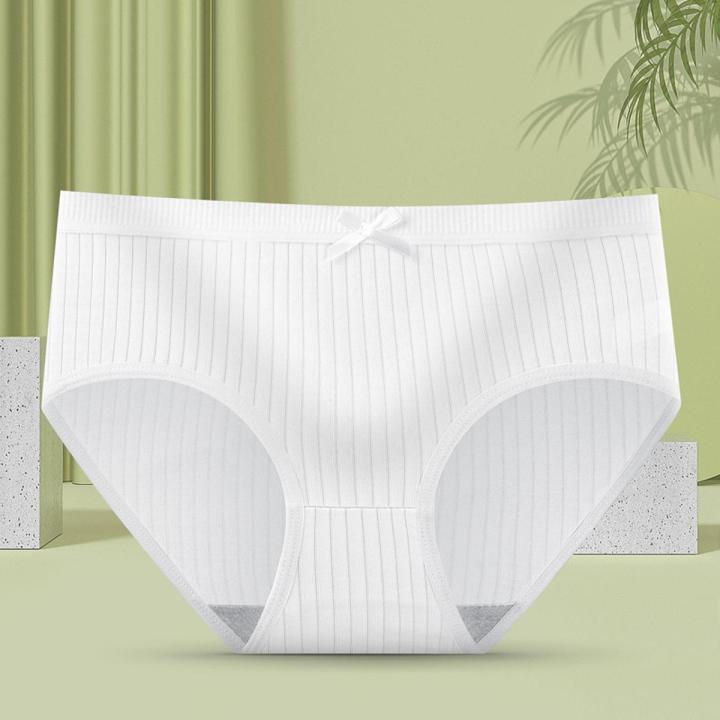 Plus Size Panties Middle Waist Plus Size Cotton Panties Seamless Ready Stock Cotton Underwear