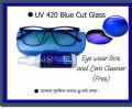 EYE PRO Brand UV 420 ANTI BLUE CUT Lens Glass with fiber frame. 