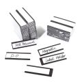 30Pcs Magnetic Label Holders,Sign and Ticket Holder,Holders for Metal.
