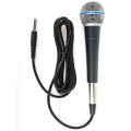 Metal 6.5mm Jack Wired Handheld Dynamic Microphone Mic Clear Voice For Karaoke Vocal Music Performanc. 