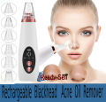 Electric Vacuum Electric Acne / Blackhead Remover Extractor 6 Suction Head Beauty Machine - Black Head Remover. 