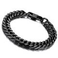 Men's Stainless Snake Square Bracelet Steel Fashionable Bracelet. 