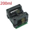200mil SOIC8 SOP8 To DIP8 Programmer Adapter Socket Converter 200mil Wide Chip Wide Body Seat Wide 200mil Programmer Adapters Socket EEPROM Flash 8 Pin SMD Programming Module.