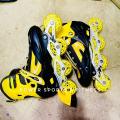 Roller Inline Skate - Yellow (39-42). 