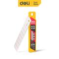 Deli E2011 Cutter Blade Big Size – 10 Pcs Heavy Duty Replacement Blades for Office & Utility Use. 