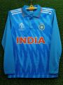 World Cup 2023 India Full Sleeve Jersey - Show Your Support For The Team In The Upcoming Tournament. 
