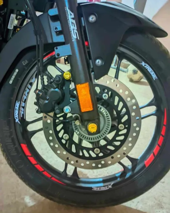 Hero Xtreme | Xtreme | Hero | 125R | Wheel Rim Stickers | Hero Xtreme Rim sticker | Bike sticker || Bike full set Sticker- ( Waterproof & Premium quality) | customize sticker | custom sticker for bike