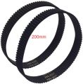 200mm GT2 Timing Belt 200mm Width 6mm Endless Closed Loop Rubber Belt 100 Teeth For 3D Printer Parts CNC Machine Parts 200-2GT-6 GT2 GT2 Timing Belt. 