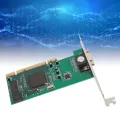 PCI Graphics Card, 8MB PCI VGA Video Card Support 64 Bit PCI X for Industrial Computer Multi Display. 