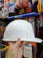 Safety Helmet / Construction Safety Helmet / Construction Helmet / Civil Helmet / Worker Helmet  (White colour)  HMBR  Good-Quality  (same as picture). 